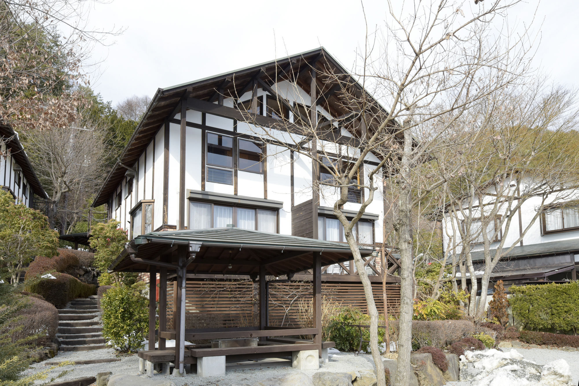Kawaguchiko Country Cottage Ban Fujikawaguchiko Exterior photo
